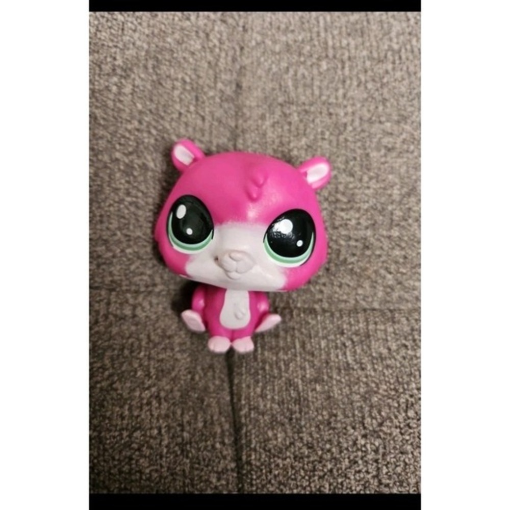 Hasbro Littlest Pet Shop (LPS) Series 4‎ Thirsty Pets Hamster, number #4-176